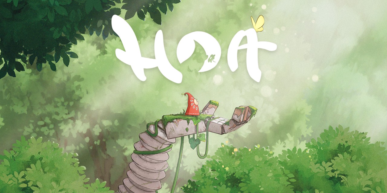 Hoa [Code In Box] title screen for Nintendo Switch