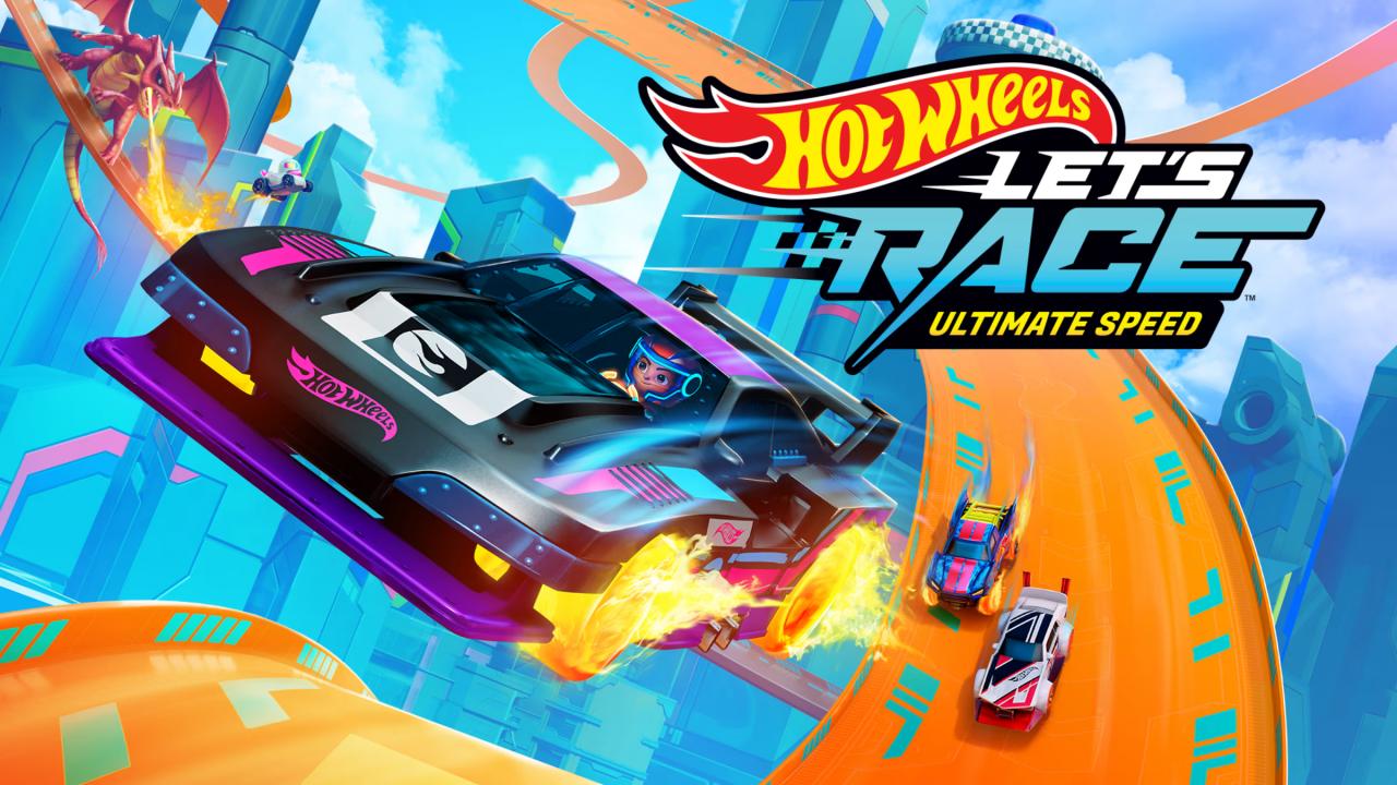 Hot Wheels Lets Race: Ultimate Speed title screen for Nintendo Switch