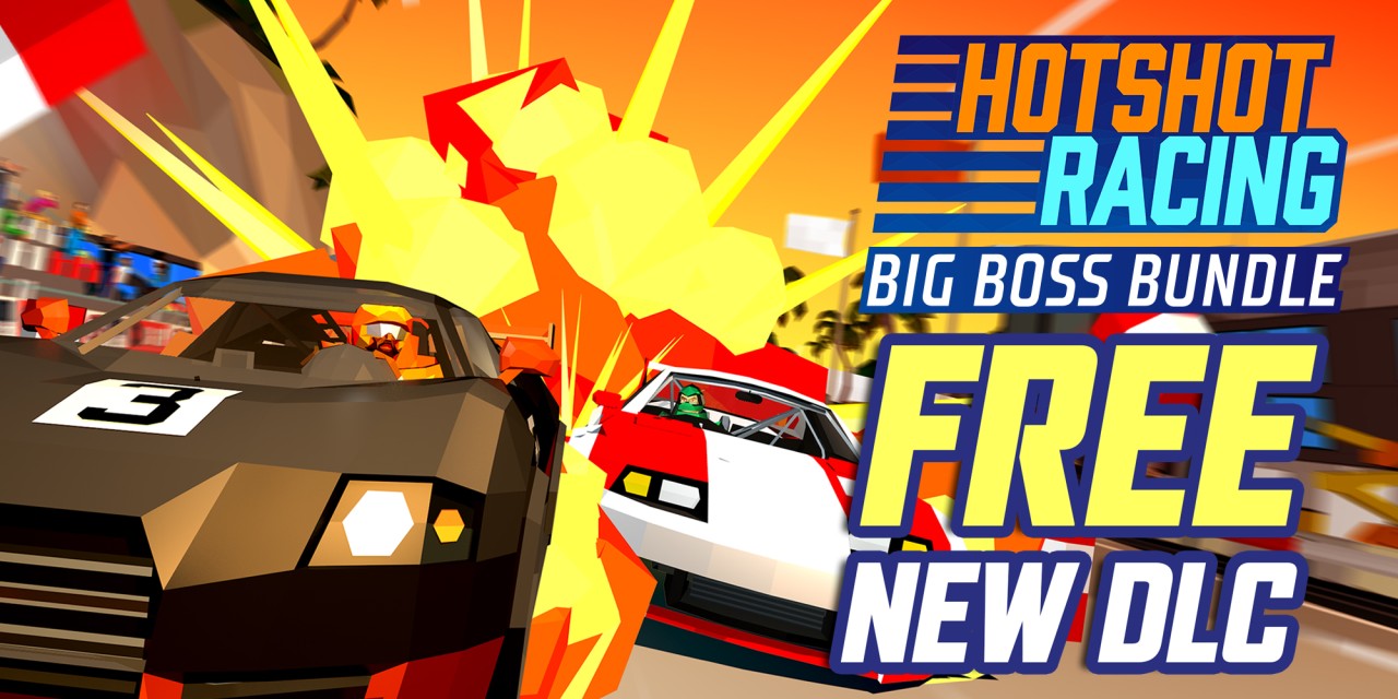 Hotshot Racing title screen for Nintendo Switch