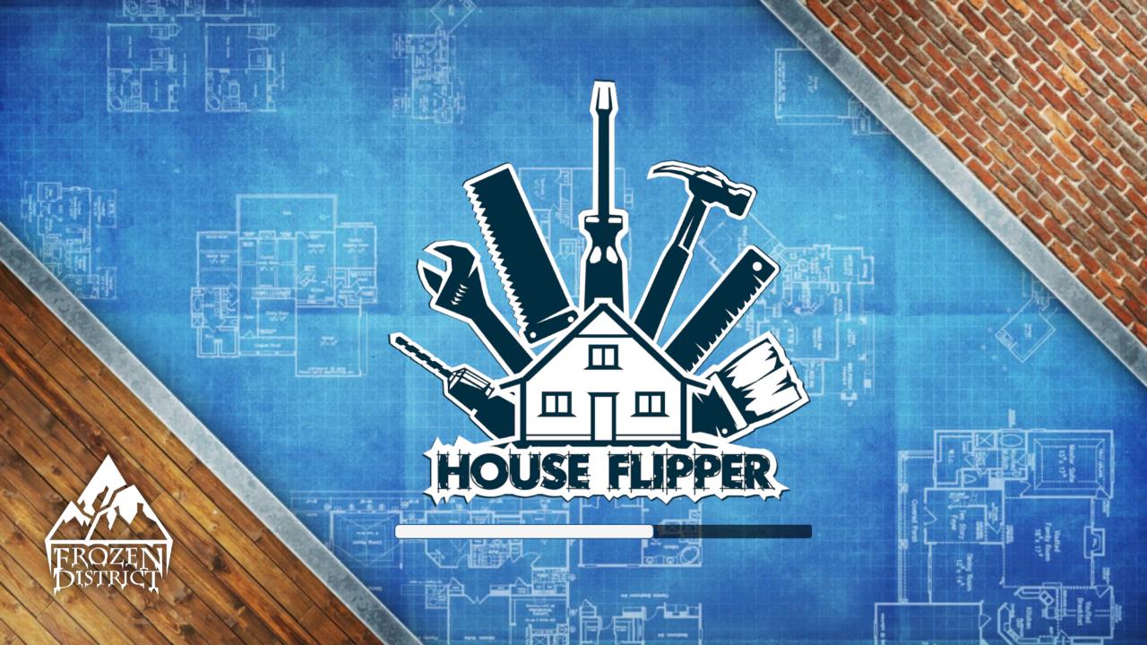 House Flipper title screen for Nintendo Switch