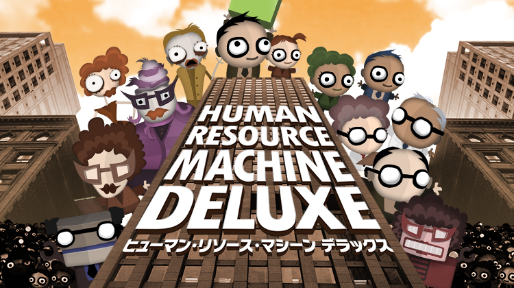 Human Resource Machine Deluxe title screen for Nintendo Switch