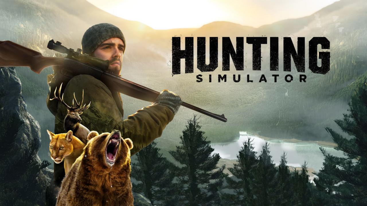 Hunting Simulator title screen for Nintendo Switch