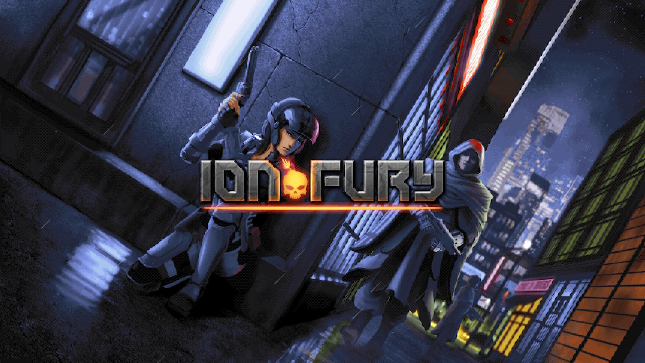 Ion Fury title screen for Nintendo Switch