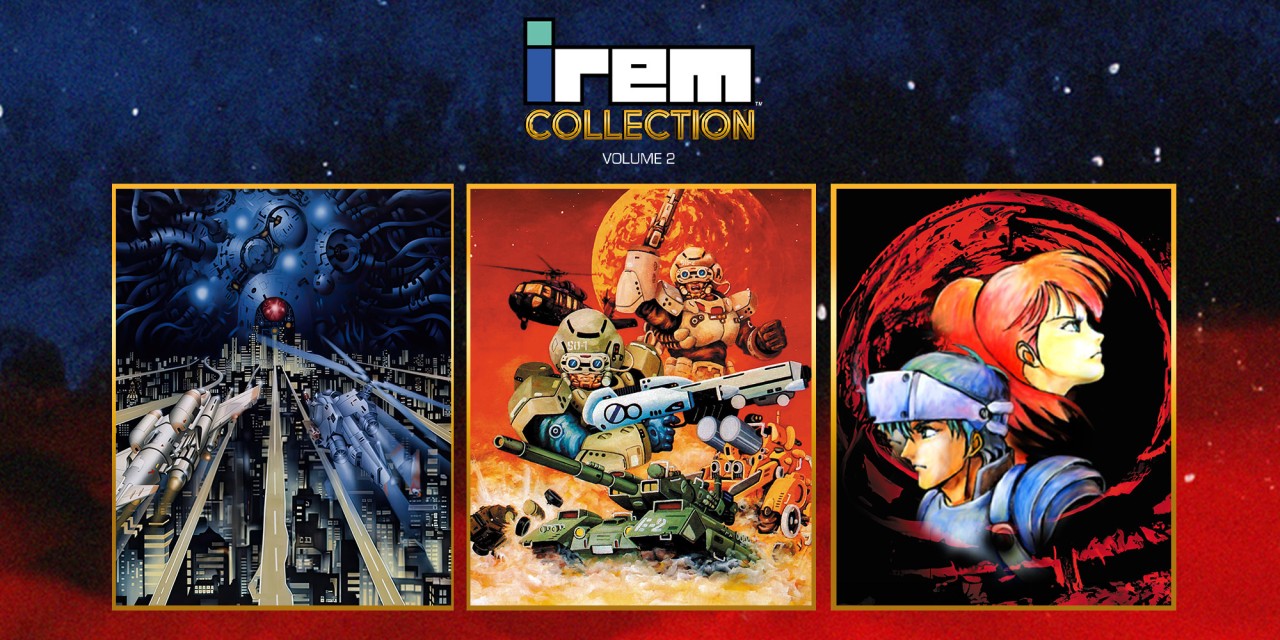 Irem Collection Volume 2 title screen for Nintendo Switch