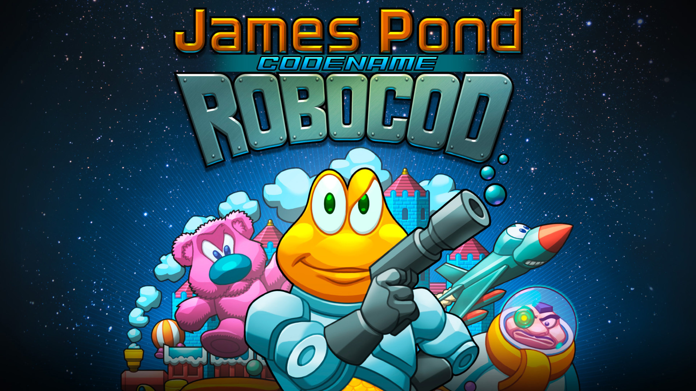 James Pond: Codename Robocod title screen for Nintendo Switch