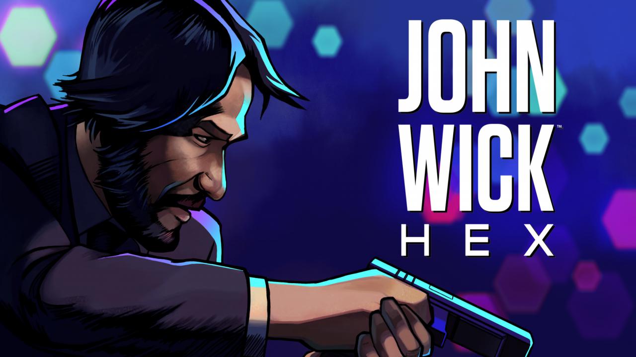 John Wick Hex title screen for Nintendo Switch