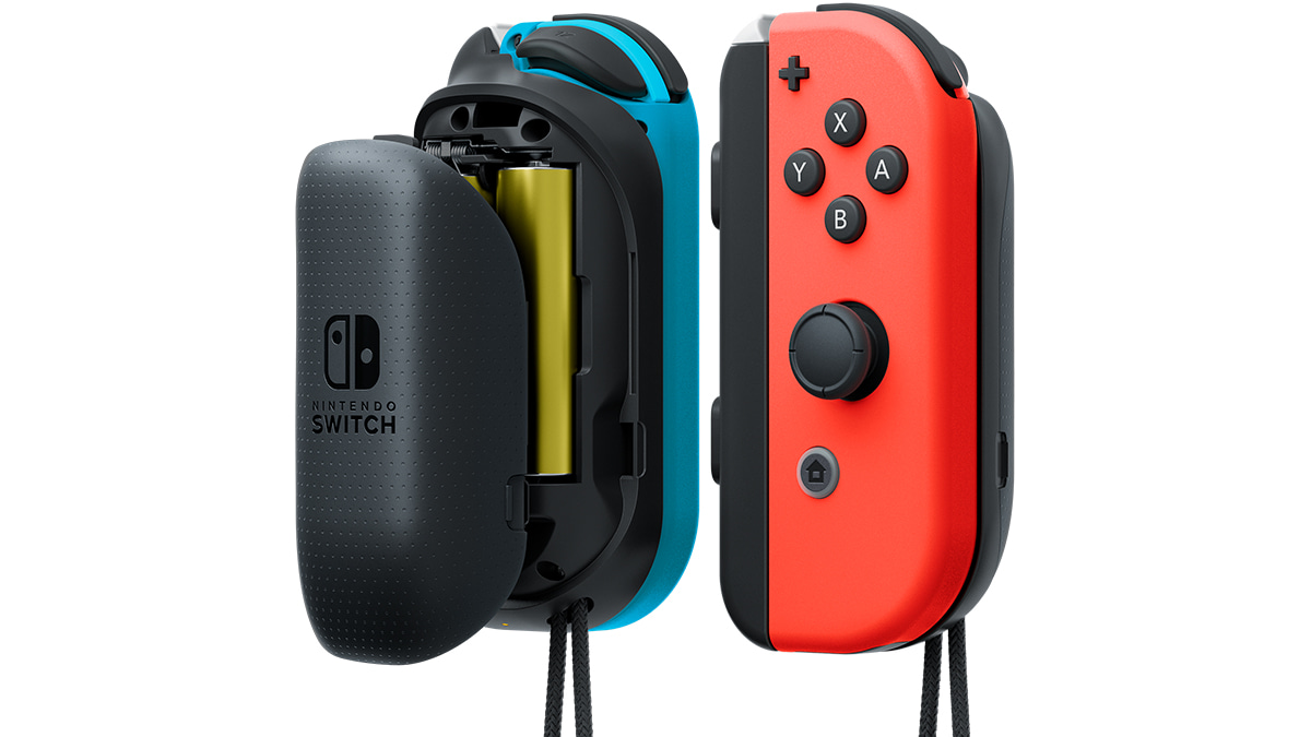 Joy-Con (L) / (R) AA Battery Pack title screen for Nintendo Switch