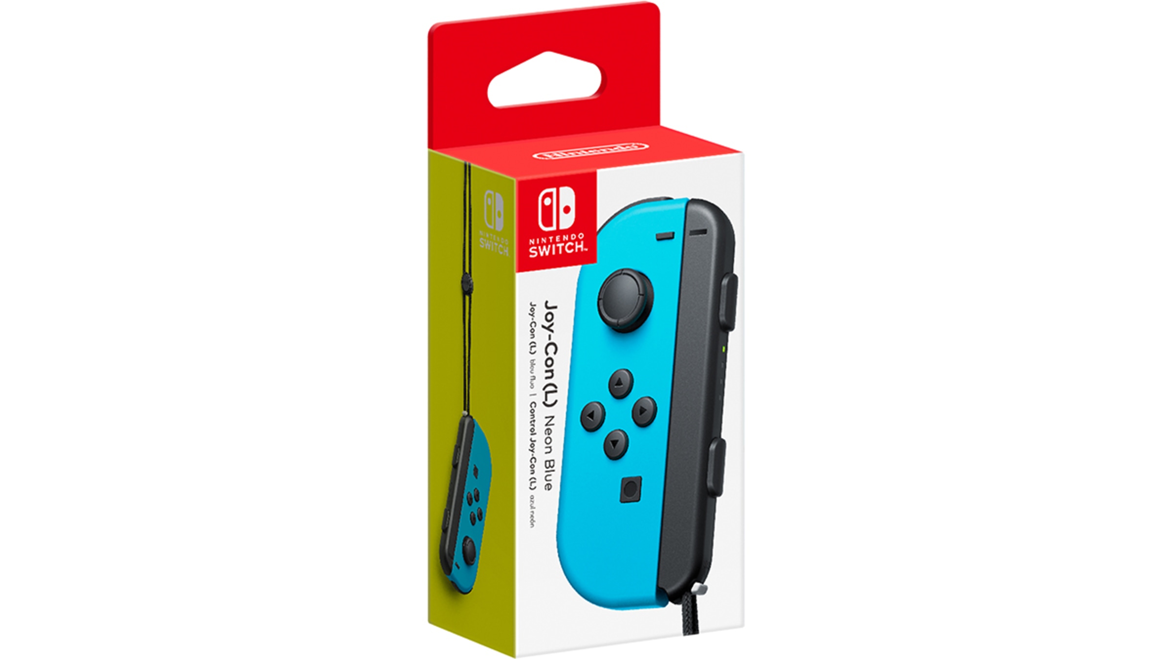Joy-Con Neon Blue title screen for Nintendo Switch