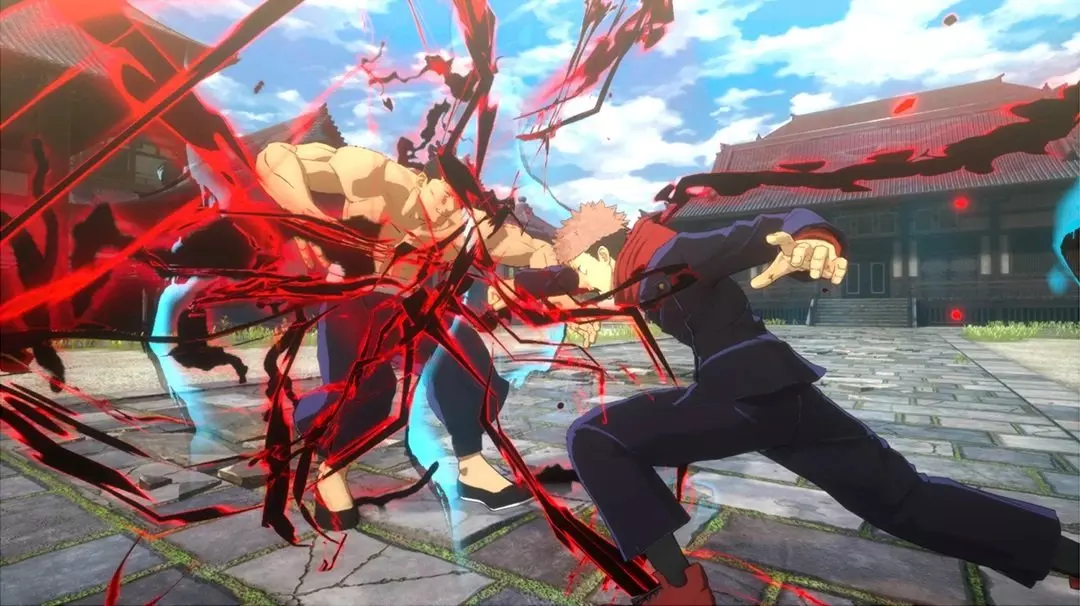 Jujutsu Kaisen: Cursed Clash title screen for Nintendo Switch