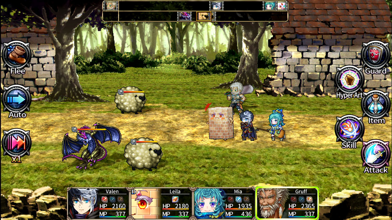 Kemco RPG Omnibus title screen for Nintendo Switch