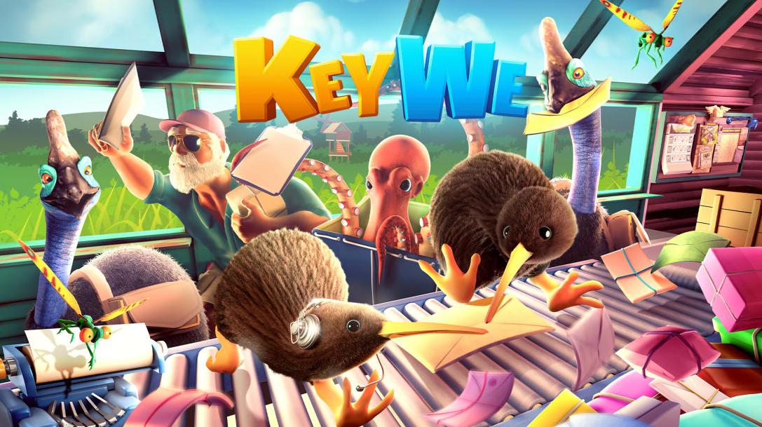 Keywe title screen for Nintendo Switch