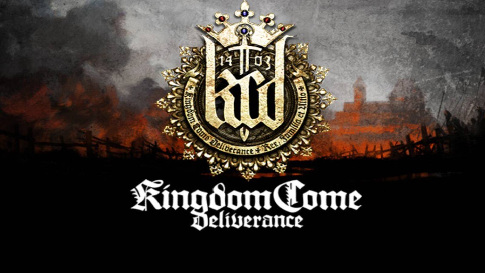 Kingdom Come Deliverance [Royal Edition] title screen for Nintendo Switch