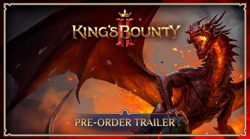 King's Bounty II title screen for Nintendo Switch