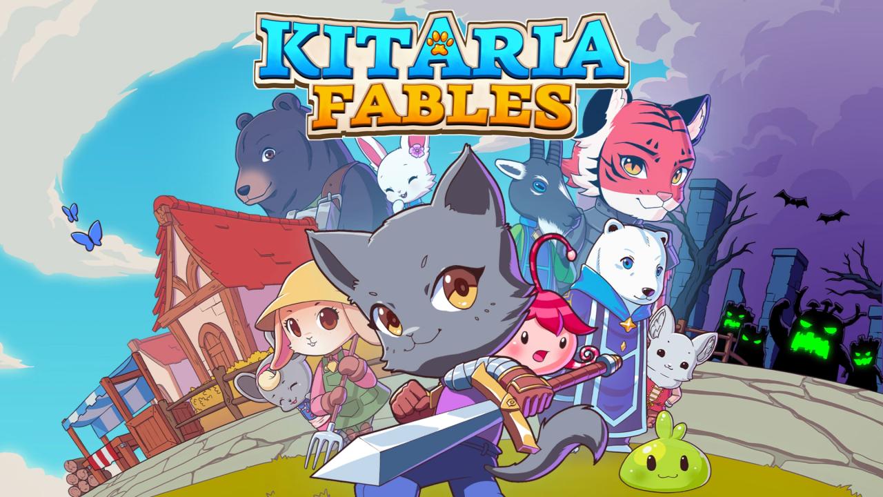 Kitaria Fables title screen for Nintendo Switch