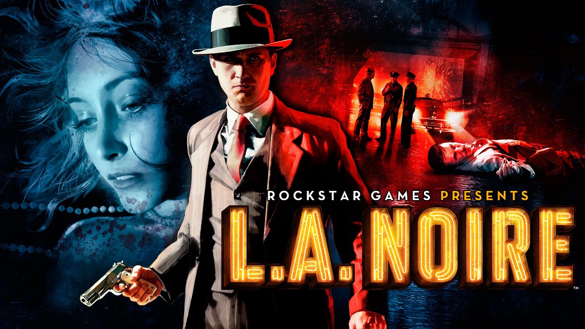 L.A. Noire title screen for Nintendo Switch