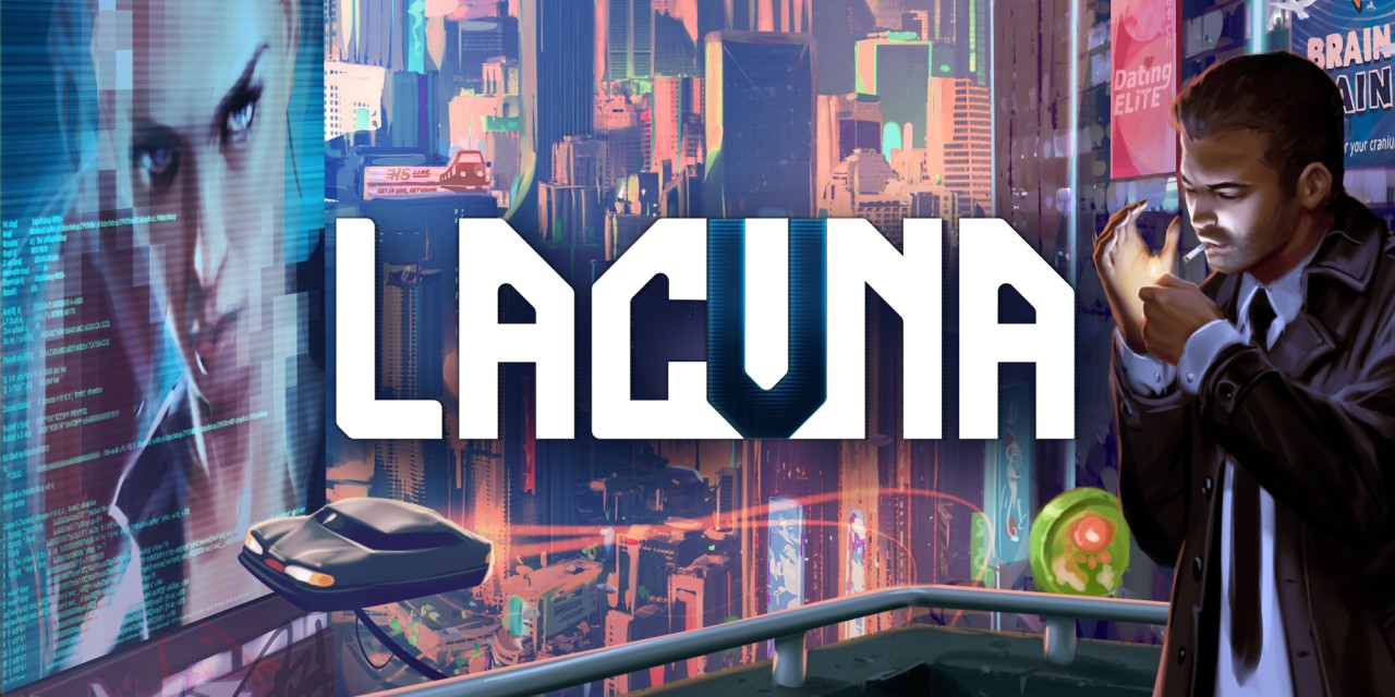 Lacuna title screen for Nintendo Switch