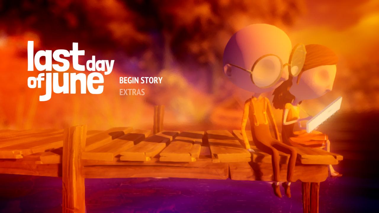 Last Day of June title screen for Nintendo Switch