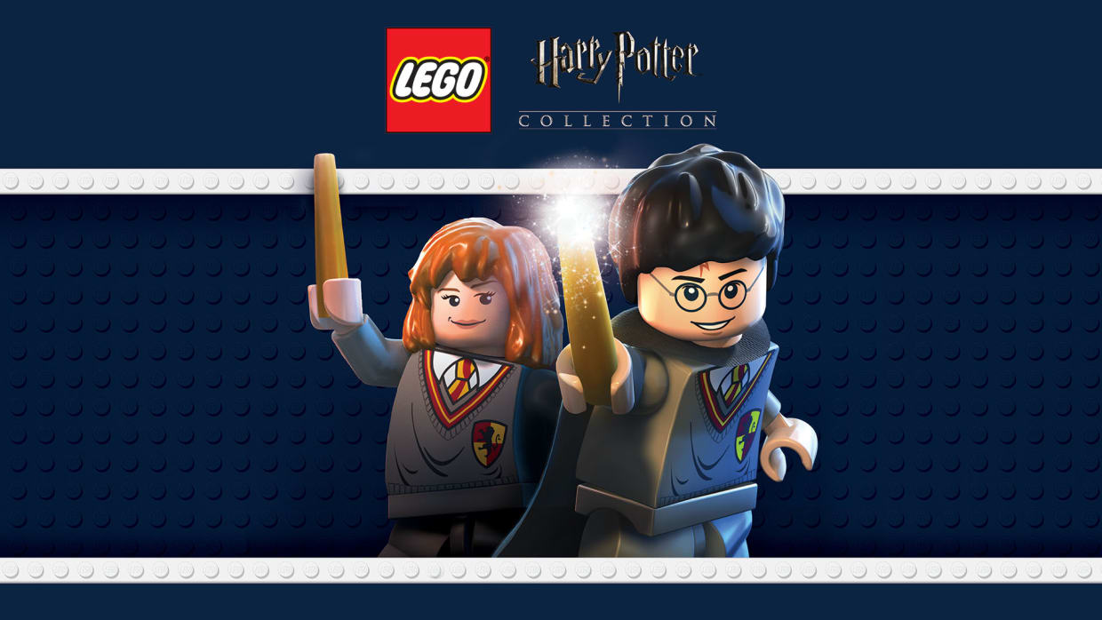 LEGO Harry Potter Collection title screen for Nintendo Switch