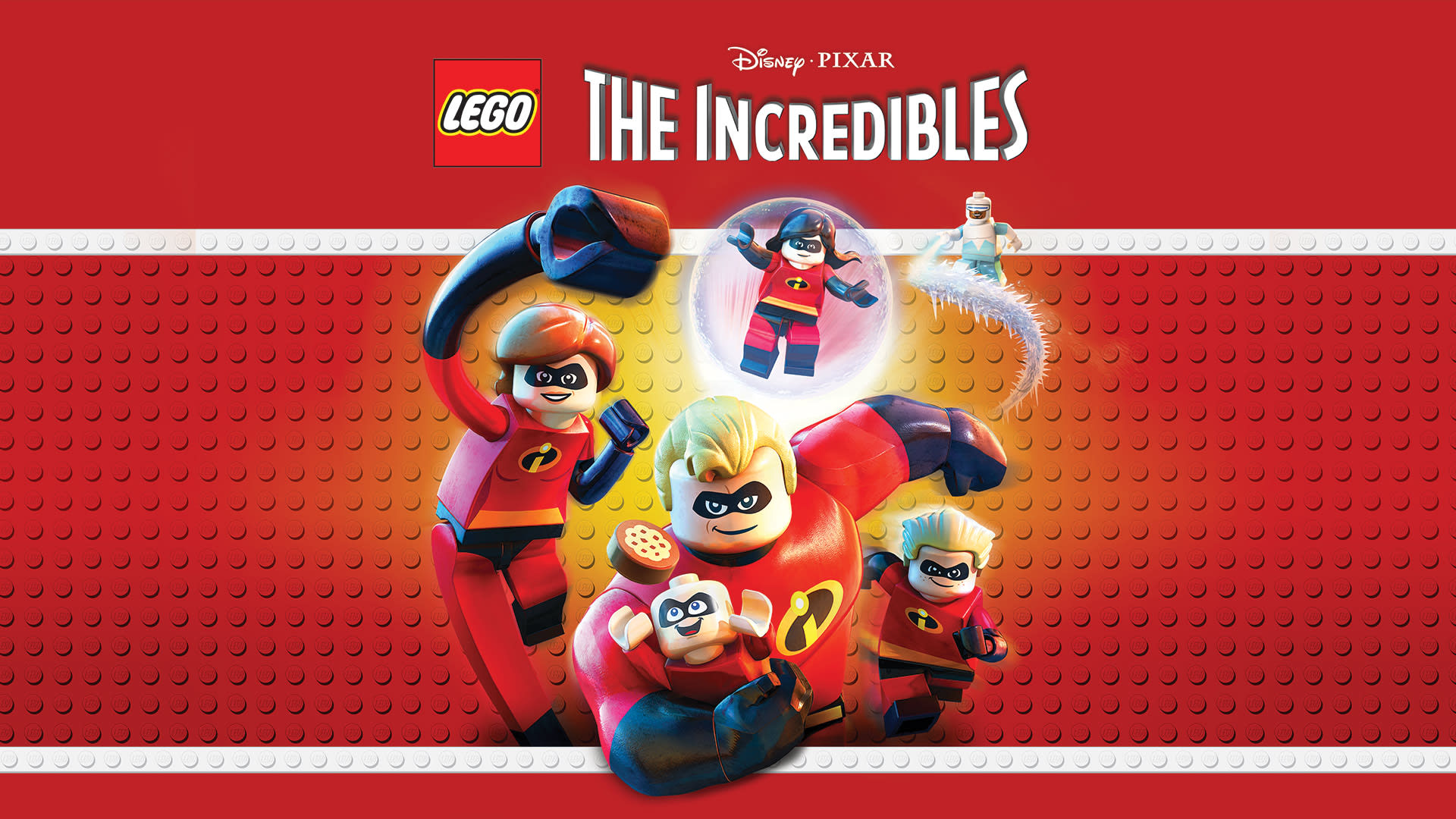 LEGO The Incredibles title screen for Nintendo Switch