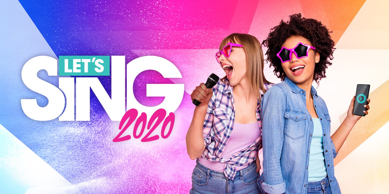 Let's Sing 2020 title screen for Nintendo Switch