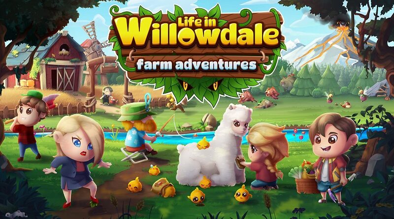 Life in Willowdale: Farm Adventures title screen for Nintendo Switch