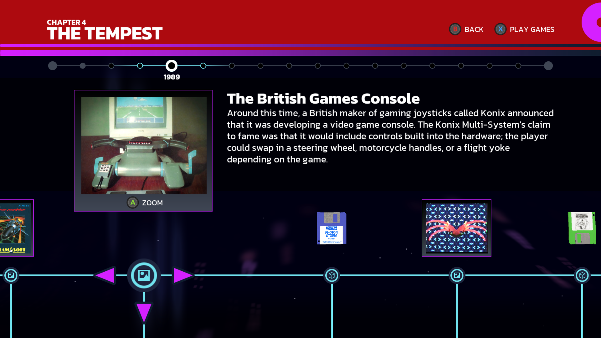 Llamasoft: The Jeff Minter Story title screen for Nintendo Switch