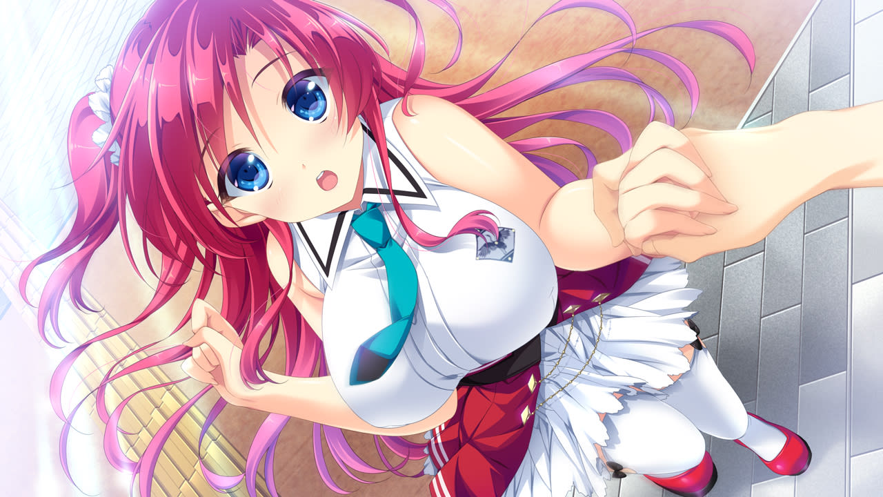 LoveKami Trilogy title screen for Nintendo Switch