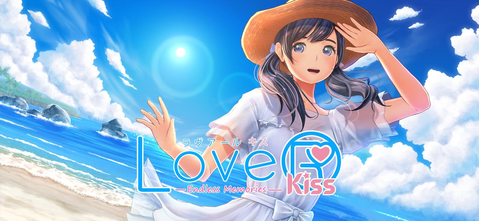 LoveR Kiss: Endless Memories title screen for Nintendo Switch