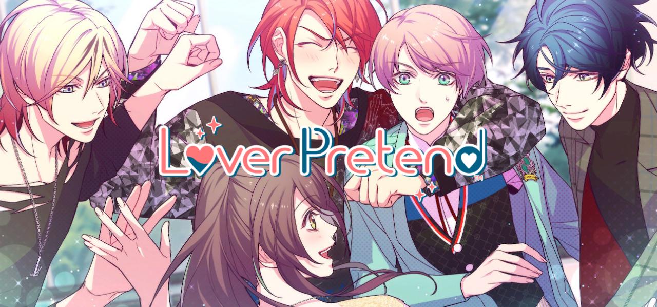 Lover Pretend title screen for Nintendo Switch