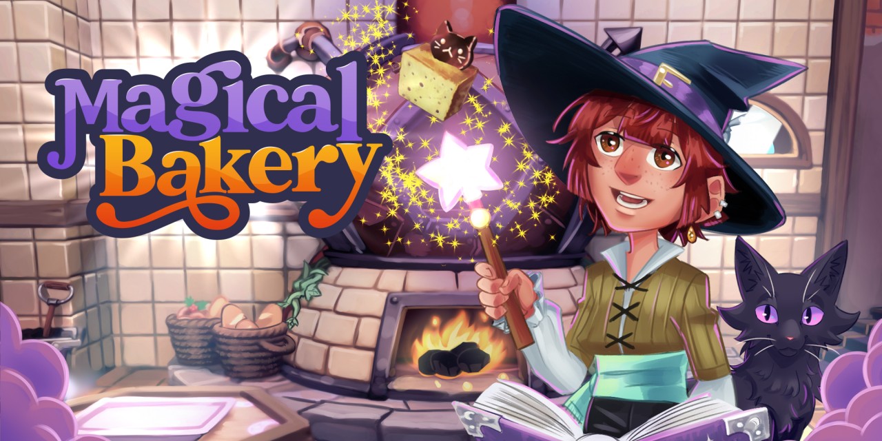 Magical Bakery title screen for Nintendo Switch