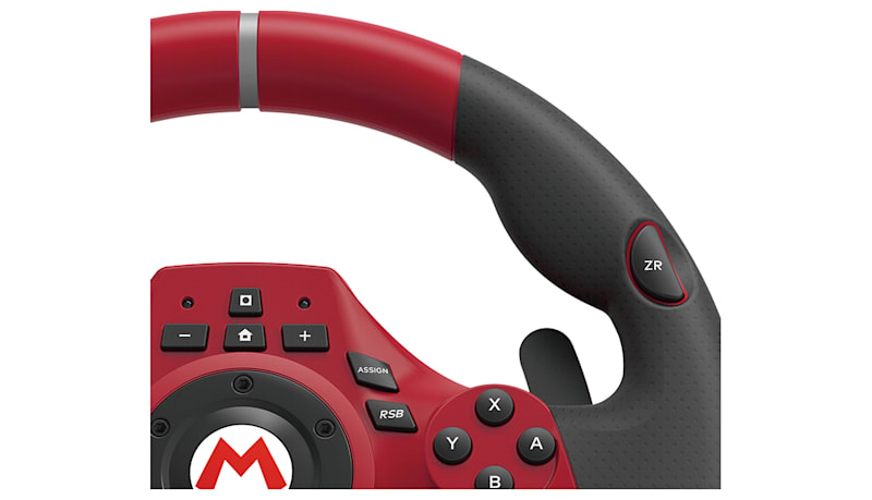 Mario Kart Racing Wheel Pro Mini title screen for Nintendo Switch