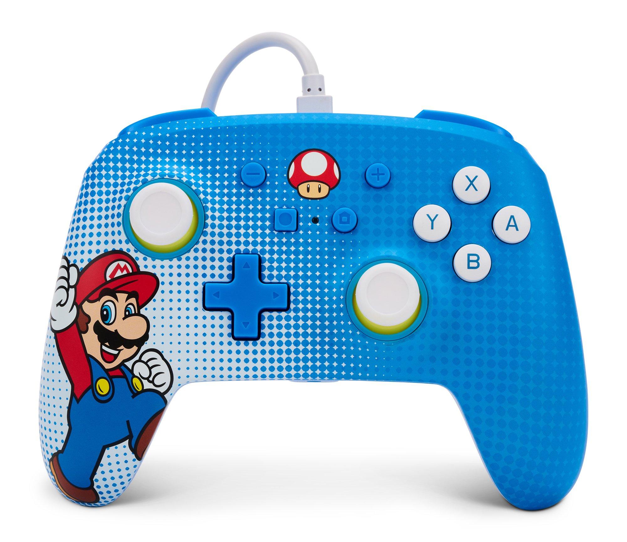 Mario Pop Wireless Controller title screen for Nintendo Switch
