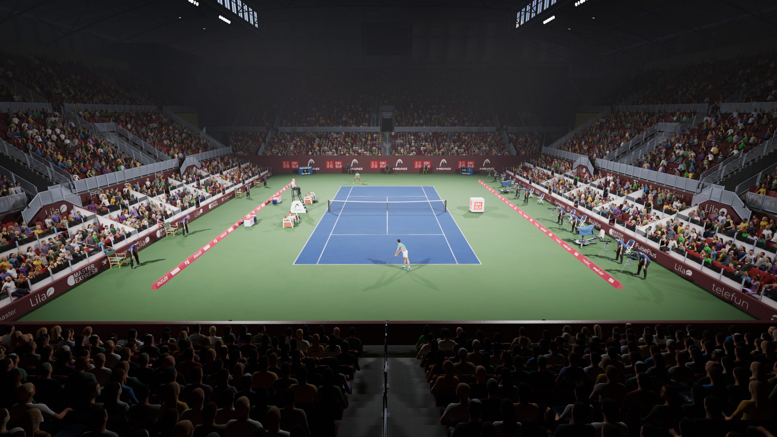 Matchpoint title screen for Nintendo Switch