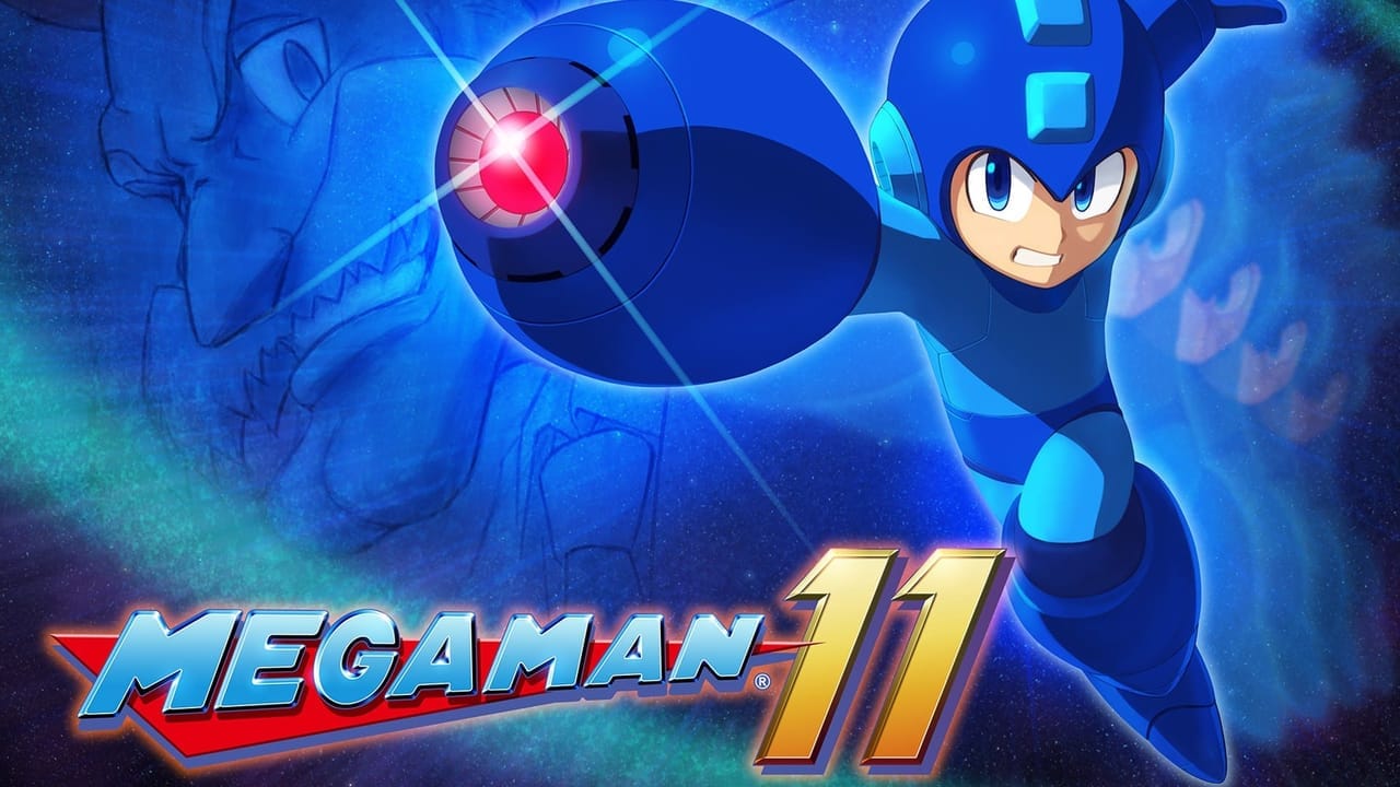 Mega Man 11 title screen for Nintendo Switch