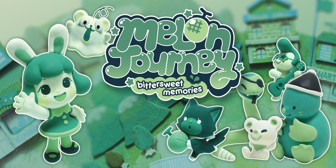 Melon Journey: Bittersweet Memories title screen for Nintendo Switch