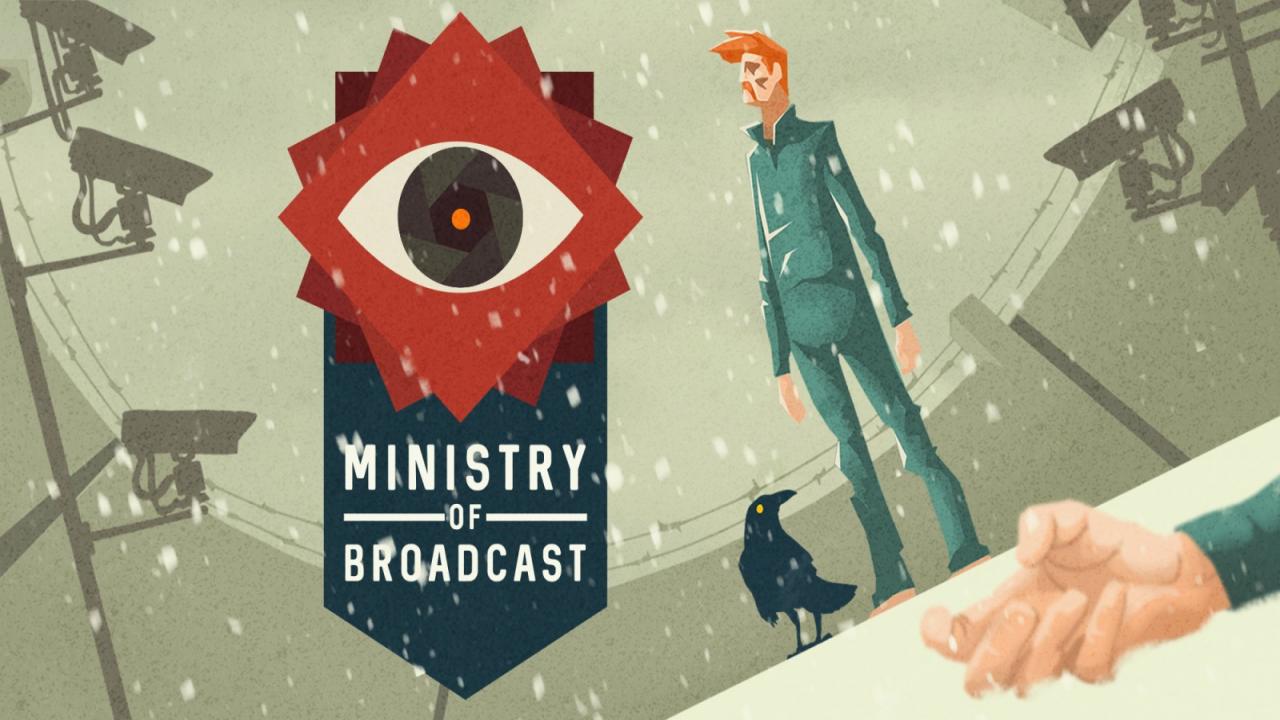 Ministry of Broadcast title screen for Nintendo Switch