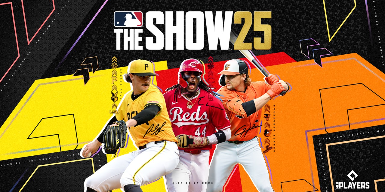 MLB The Show 25 title screen for Nintendo Switch