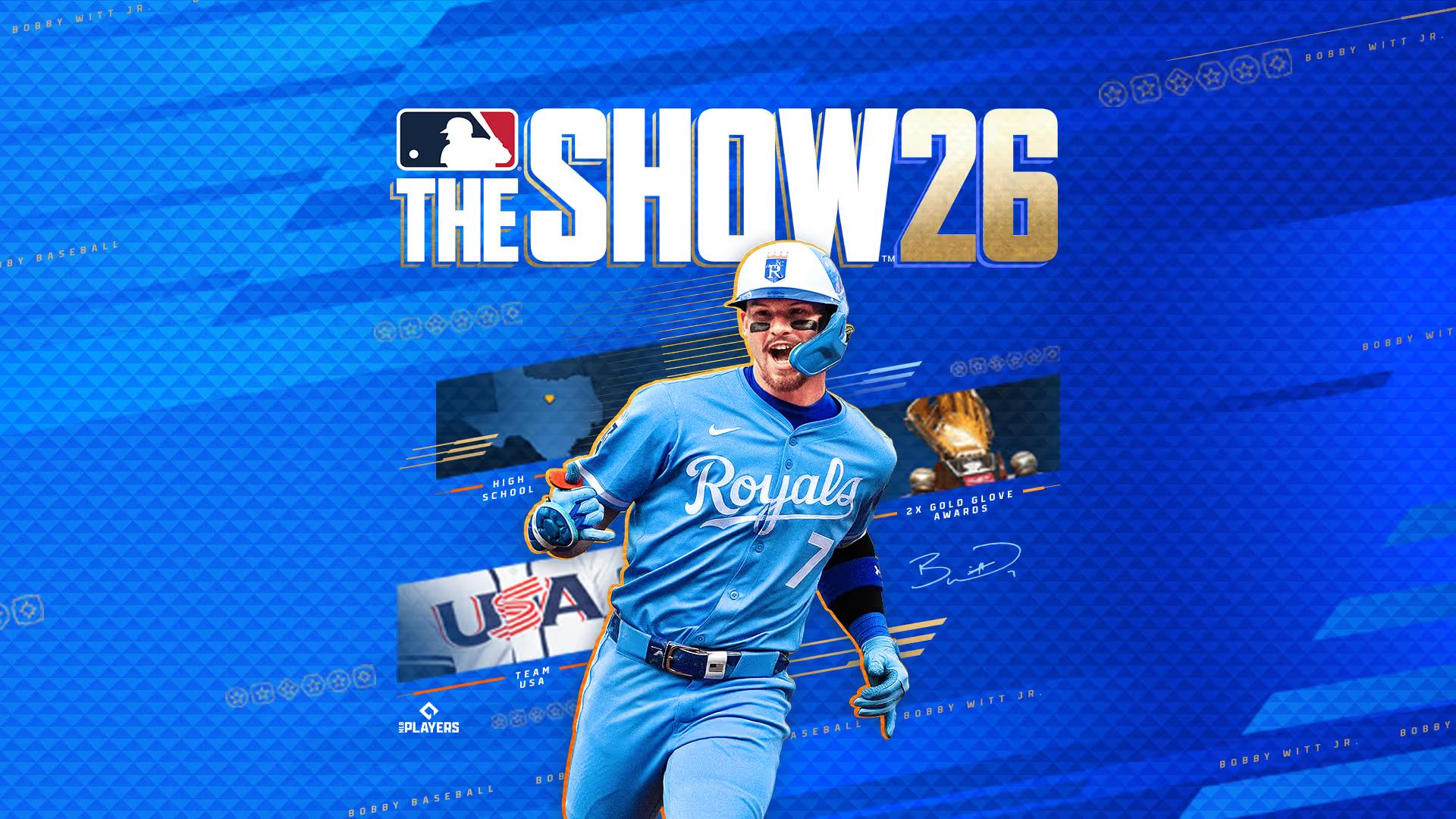 MLB The Show 26 title screen for Nintendo Switch
