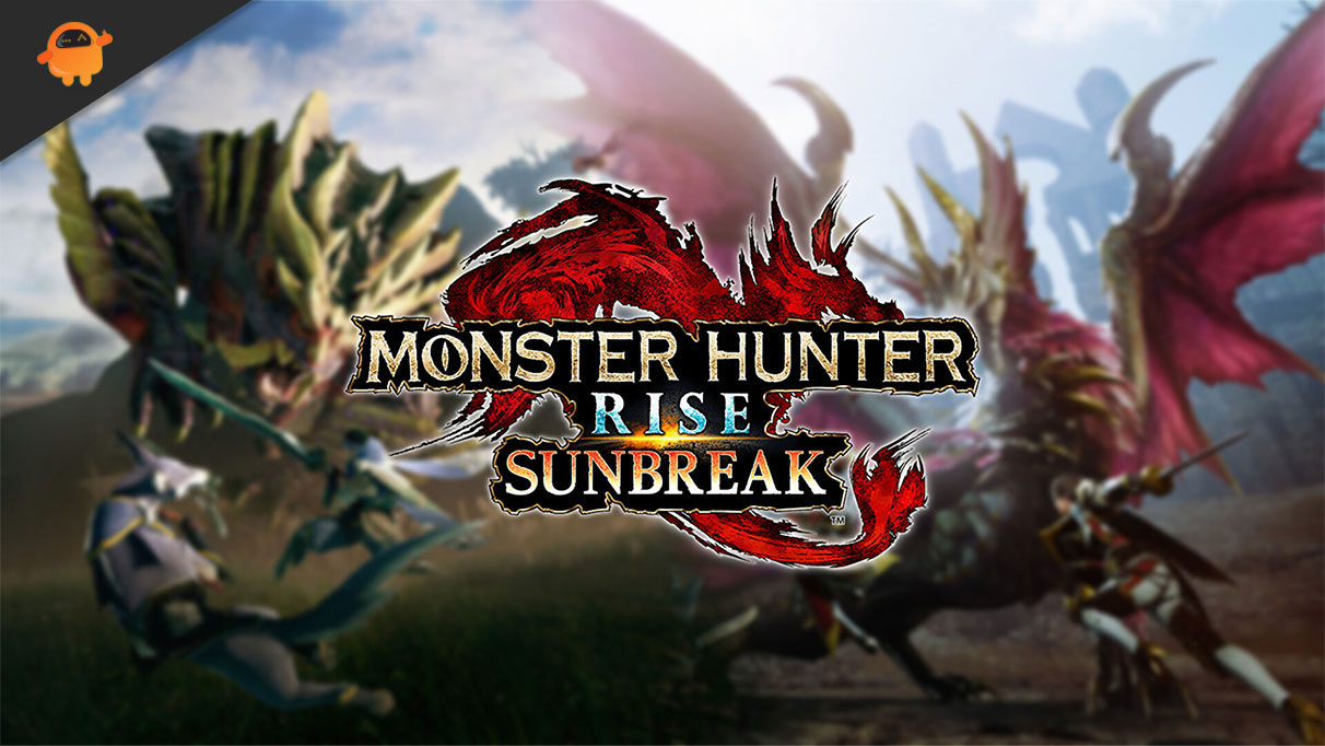 Monster Hunter Rise Steelbook title screen for Nintendo Switch