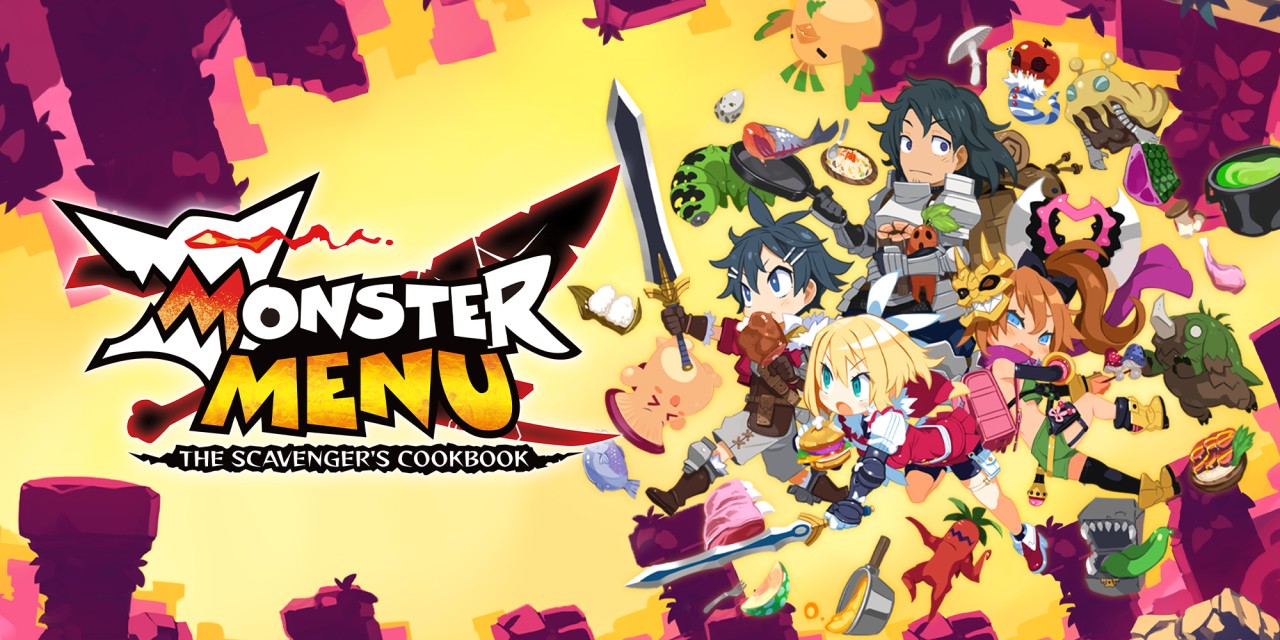 Monster Menu: The Scavenger's Cookbook [Deluxe Edition] title screen for Nintendo Switch