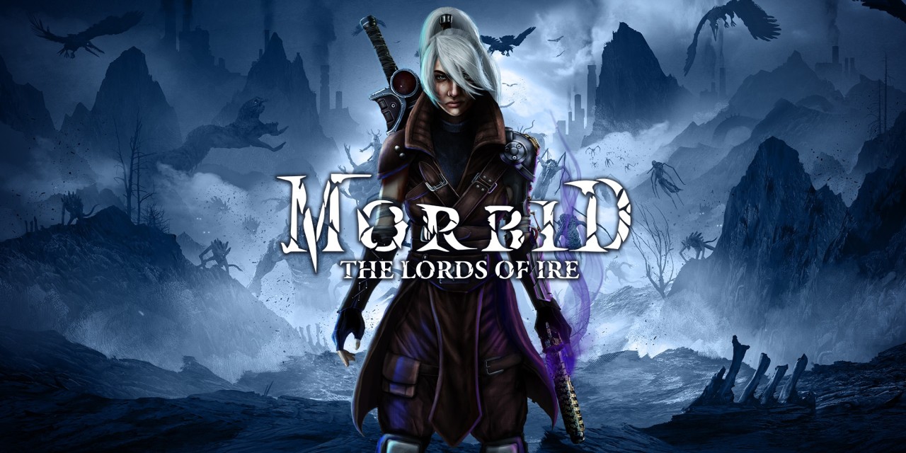Morbid: The Lords Of Ire title screen for Nintendo Switch
