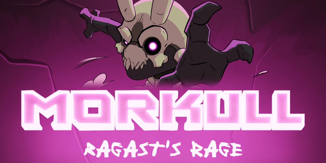 Morkull Ragast's Rage title screen for Nintendo Switch