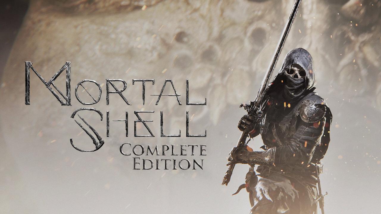 Mortal Shell: Complete Edition title screen for Nintendo Switch