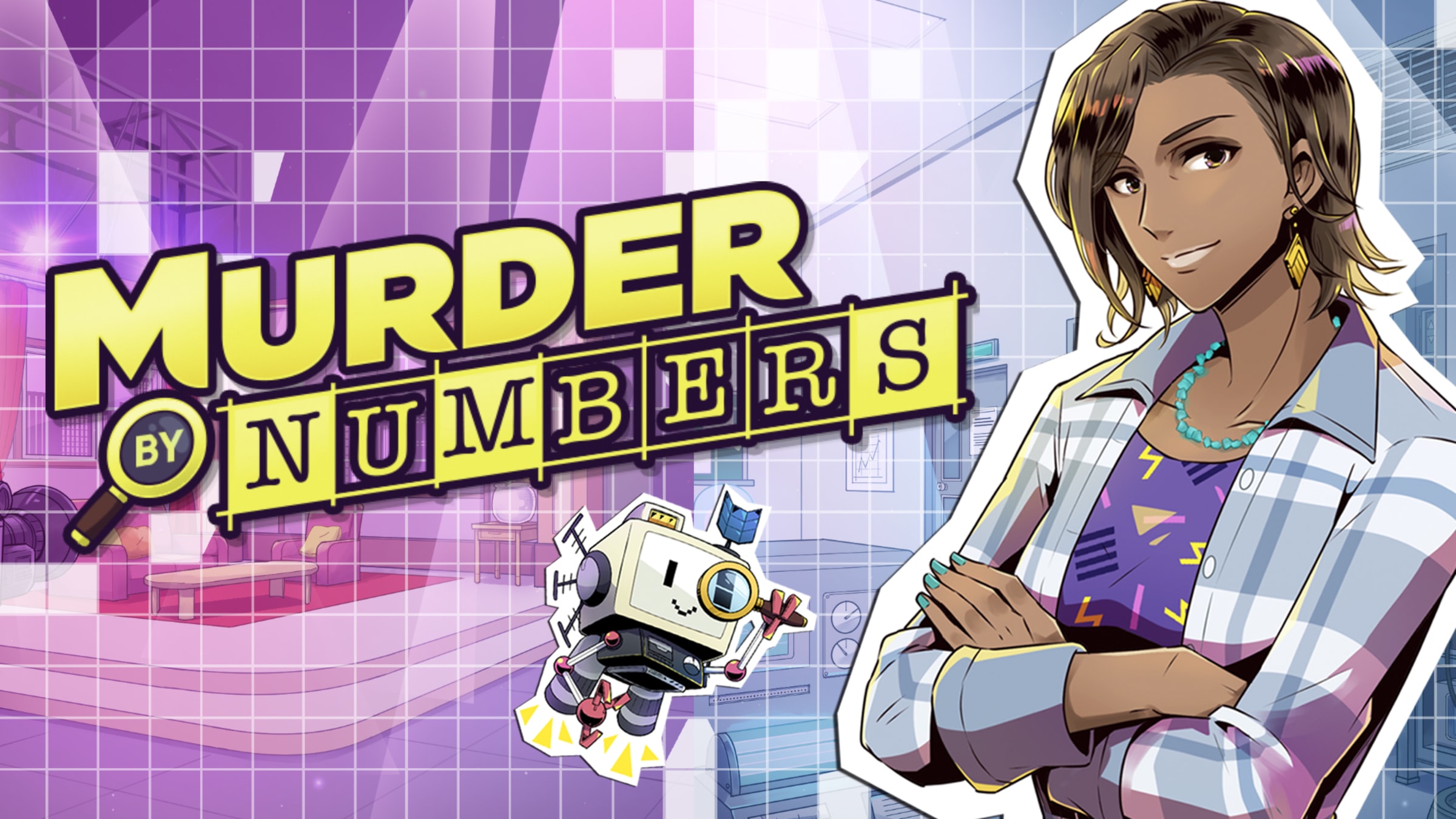 Murder By Numbers title screen for Nintendo Switch