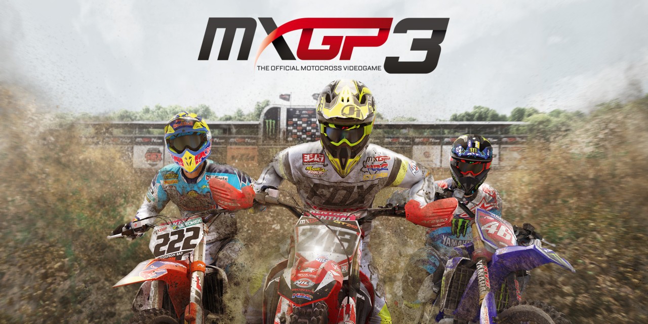 MXGP 3 title screen for Nintendo Switch