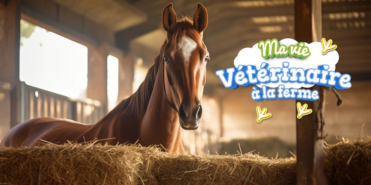 My Life: Farm Vet title screen for Nintendo Switch