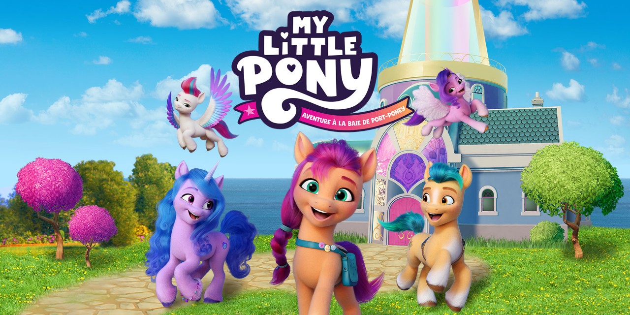 My Little Pony: A Maretime Bay Adventure title screen for Nintendo Switch