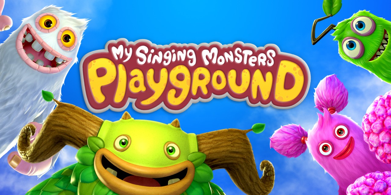My Singing Monsters Playground title screen for Nintendo Switch