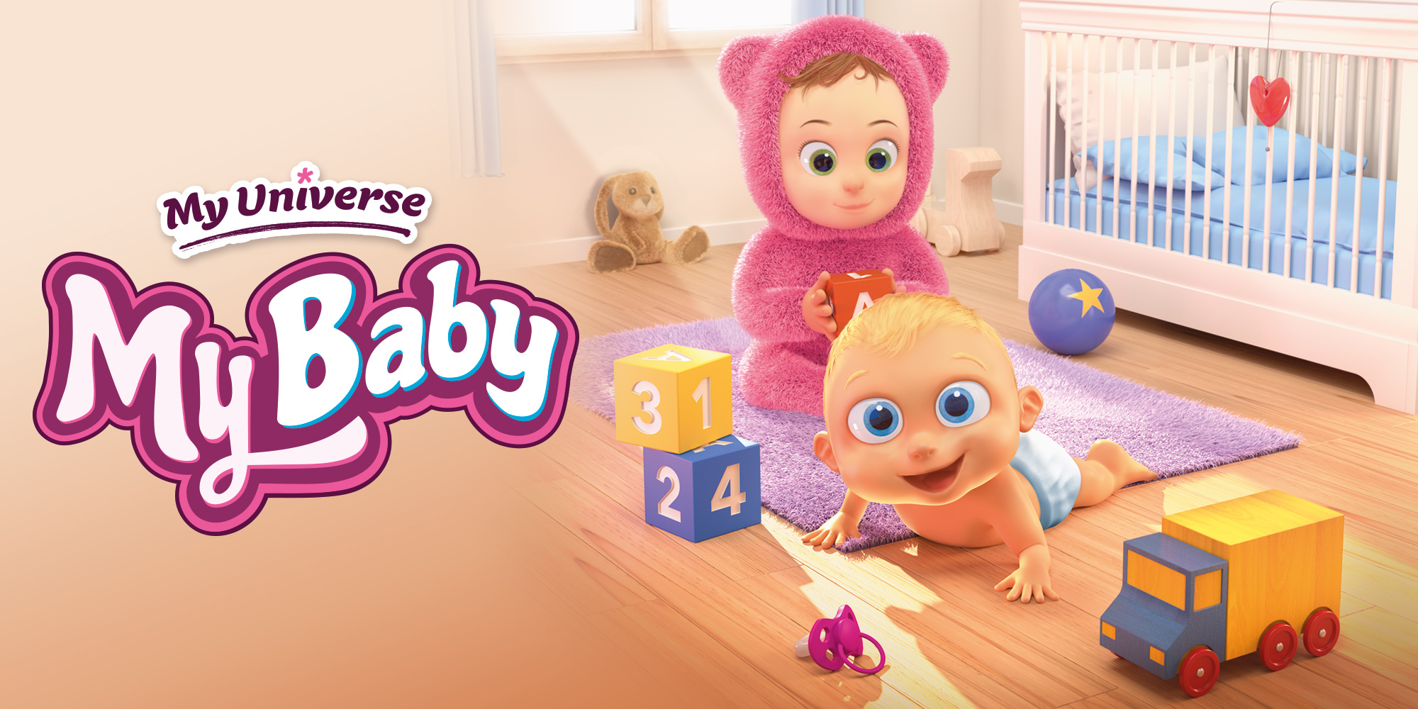My Universe: My Baby title screen for Nintendo Switch