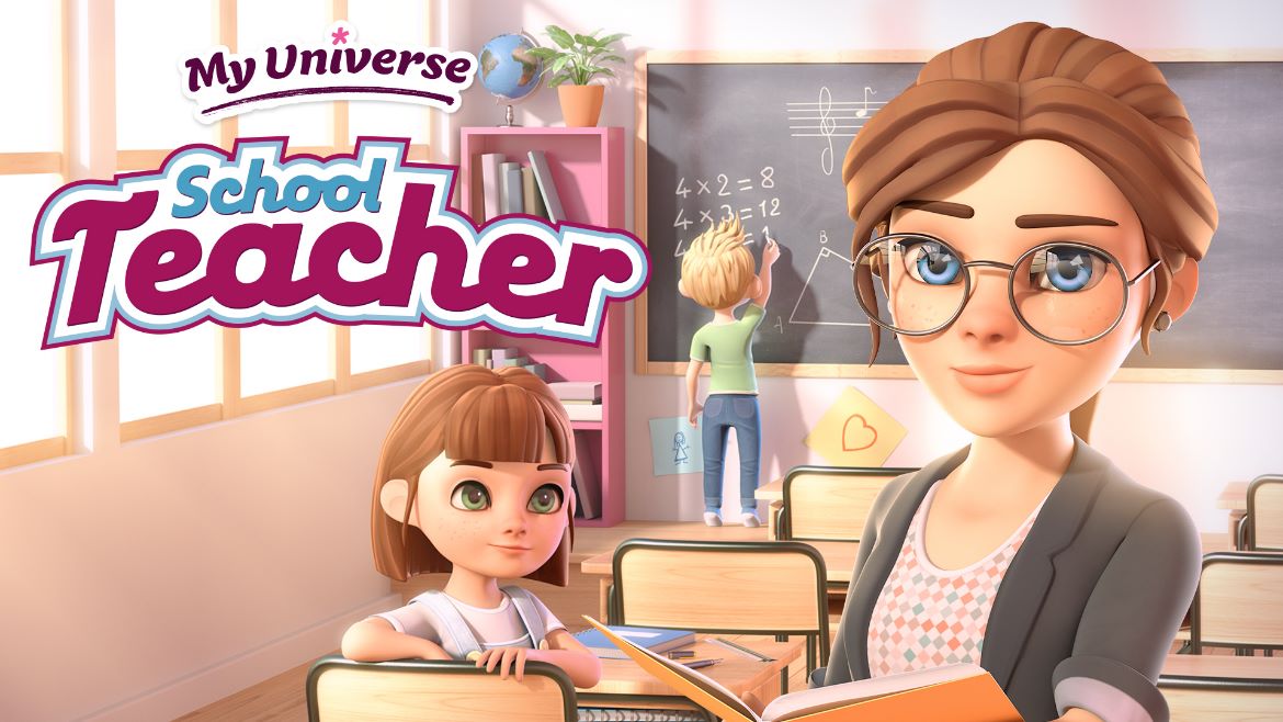 My Universe School Teacher title screen for Nintendo Switch